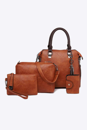 3-Piece PU Leather Bag Set – Elegance, Versatility & Style